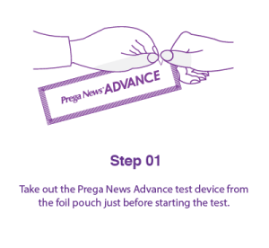 Prega News Advance Kit - Easy & Mess-Free Early Pregnancy Test