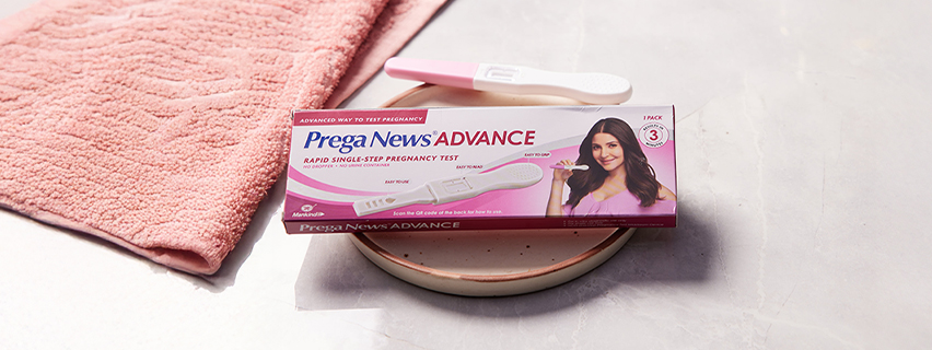 How to use the Prega News Advance Kit?